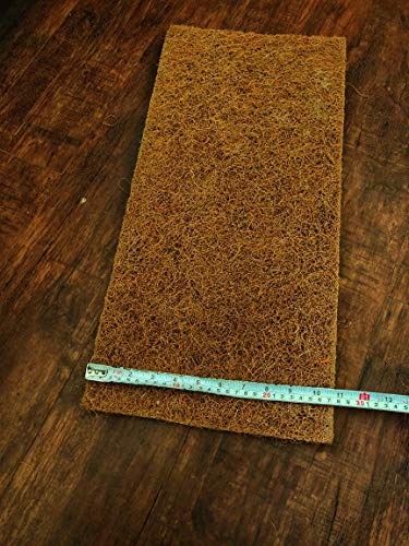 WE हायड्रोपोनिक्स मायक्रोग्रीन्स कोको मॅट 2ft x 1ft 2pc चा सेट, 12mm जाडीची चटई, मायक्रोग्रीनसाठी योग्य, नैसर्गिक उत्पादन