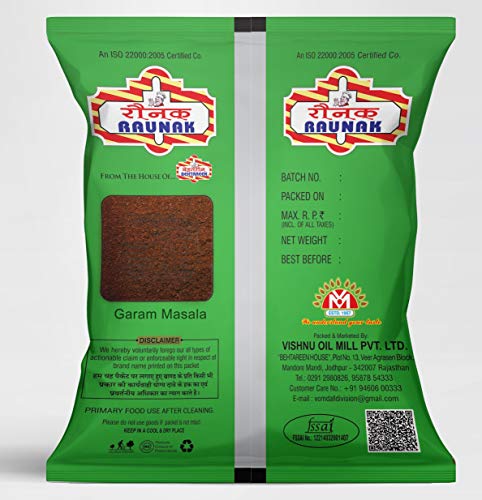 Raunak Authentic Garam Masala Powder, 200g