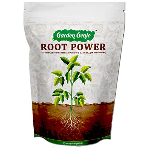 Garden Genie Root Power VAM Mycorrhiza बायो फ़र्टिलाइज़र - रूट ग्रोथ बूस्टर और प्लांट एसेंशियल फ़र्टिलाइज़र - 450 g