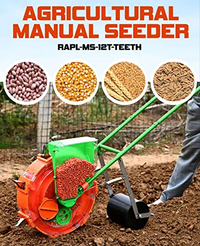 Really 12 Teeth Hand Operated Multiple Seeding Manual Seeder for Sowing Seeds in Agriculture Farm Garden s