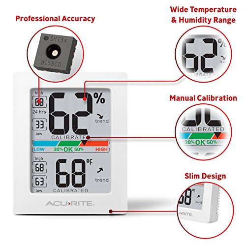 Acu Rite 01083 M Pro Accuracy Temperature & Humidity Monitor