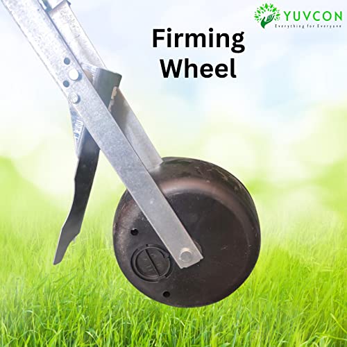YUVCON Manual Seeder Machine Cum Dibbler/Seed Drill/Seed Planting/Hand Operated Seeding Machine for Agriculture