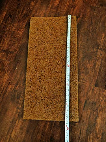 हम हाइड्रोपोनिक्स माइक्रोग्रीन्स कोको मैट 2ft x 1ft 2pc का सेट, 12mm मोटा मैट, माइक्रोग्रीन्स के लिए उपयुक्त, प्राकृतिक उत्पाद