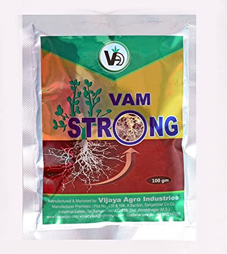 Vamstrong VAM Biofertilizer & Root Growth Booster Organic Soil Application- 100 gm