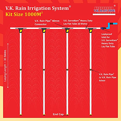 V.K. Sarvottam Rain Pipe Irrigation System