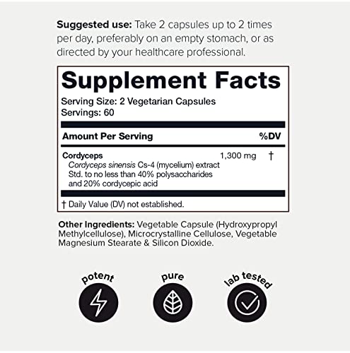 Ultra High Potency Cordyceps