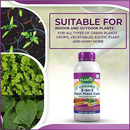 Plantic 3 in 1 Organic Plant Care Triple Action Formula for Plants