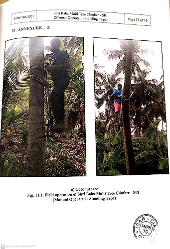 Manually Operated Coconut Tree Climber Machine 100% Safe