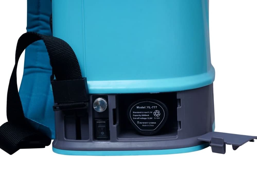 PAD Corp Suzo Lithium-Ion Battery Sprayer with Belt | 10 Liter Tank Capacity for Gardening Office Farm House | 6 Month Battery Warranty