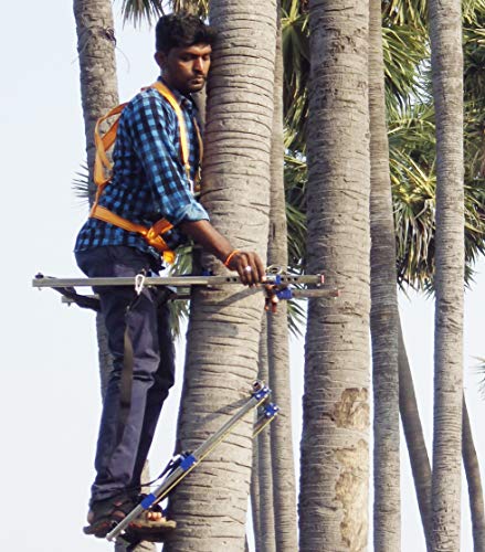 RTECH Advanced Coconut Tree Climber, Multi Tree Climbing Device XL-50, Coconut Tree South India, Goa, Tamil Nadu (15" - 51" Tree Circumference)