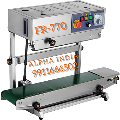 ALPHA INDIA DELHI Teflon Belt For Band Sealer Machine Model FR-770 (Size-770,mm X 15,mm,)(Pack of 10,Piece)