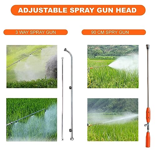 Neptune Knapsack/Backpack Agricultural/Garden Power Sprayer with 2 Stroke Engine -20 Liter (NF-708)