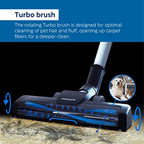 Philips PowerPro FC9352/01-Compact Bagless Vacuum Cleaner for home, 1900Watts for powerful suction, Compact and Lightweight, with PowerCyclone 5 Technology and MultiClean Nozzle for thorough cleaning.