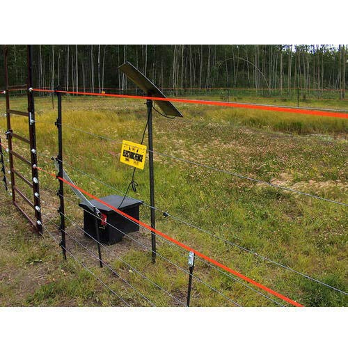 एमटेक फेंसिंग चेतावनी बोर्ड (दो का पैक)