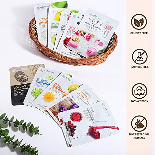 Mirabelle Facial Serum Sheet Mask (Papaya)