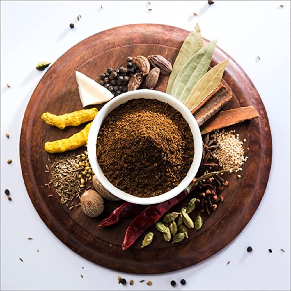 Organic Zing Organic Garam Masala - Versatile Indian Blend of Spices and Herbs | USDA Certified | Seasoning Blend | Vegan | Preservative Free | Product of India - 100g(Pack of 2)