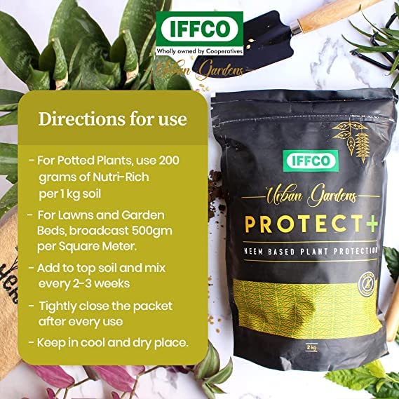 Protect+ 15Kg – Neem & Bio-Pesticide Based Organic Pest Repellant