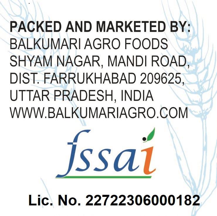 Dr. RBL's Black Wheat Flour | 100% Natural Kala Gehu Atta | Organic Black Wheat flour | Good for Digestive Health | Pack of Two (1Kg X 2)