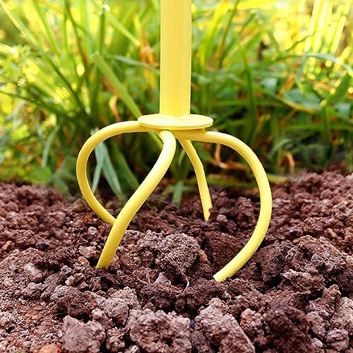 Moxic Gardening Durable Agriculture Farmer Tool Rust Resistant Twist Tiller