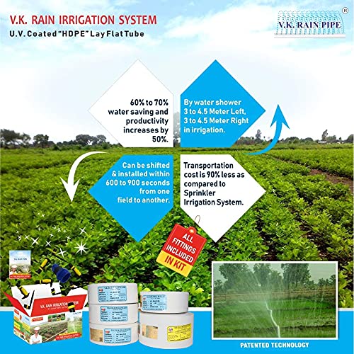 V.K. Sarvottam Rain Pipe Irrigation System