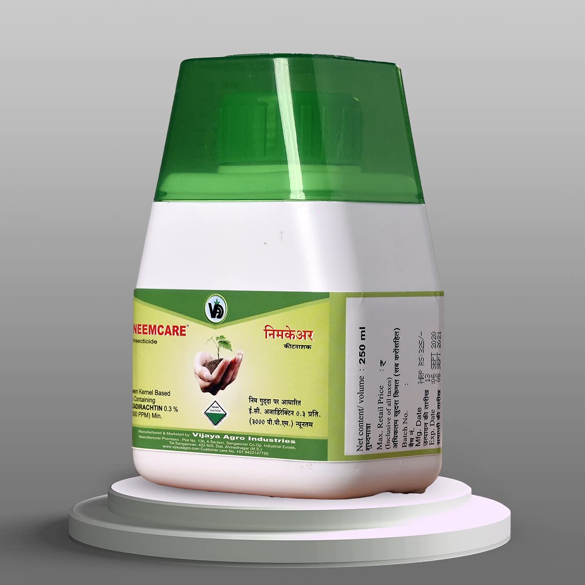 Vijaya Agro Industries Neem Oil 3000 ppm 250 ml