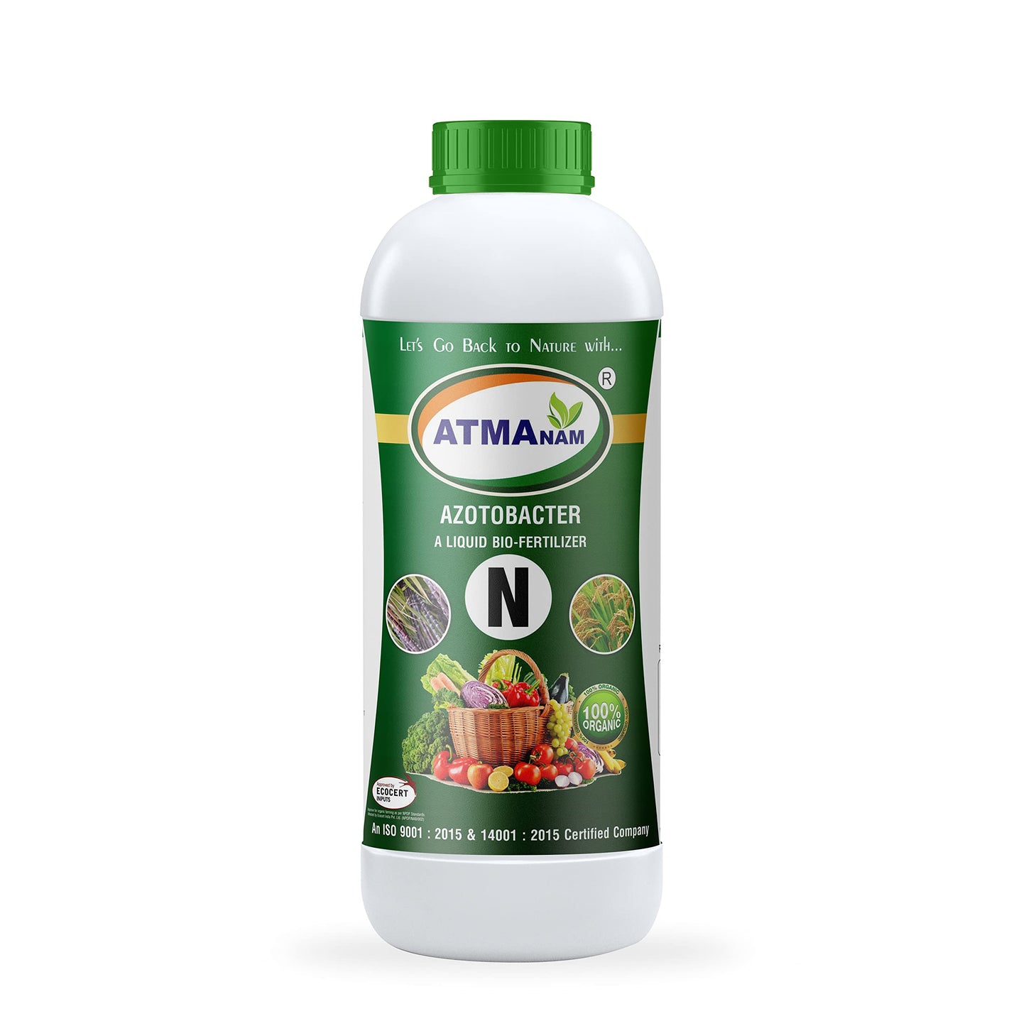 Atmanam Azotobacter,potash and phosphate combo 100% Certified Organic and Natural Fertilizer Fertilizer
