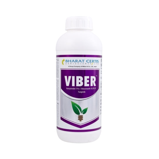 Bharat certis VIBER azoxystrobin 11% +tebuconazole 18.3% sc Fungicide