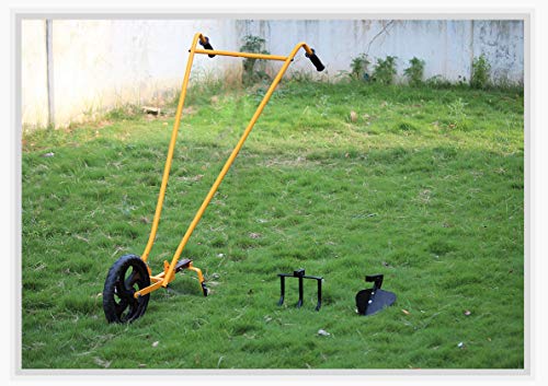wheel hoe with 3 attachments