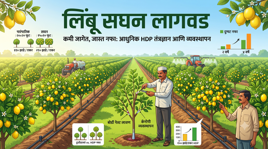 लिंबु सघन लागवड