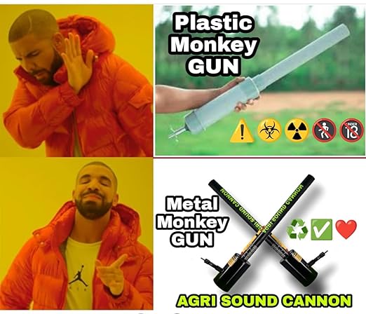METAL MONKEY GUN