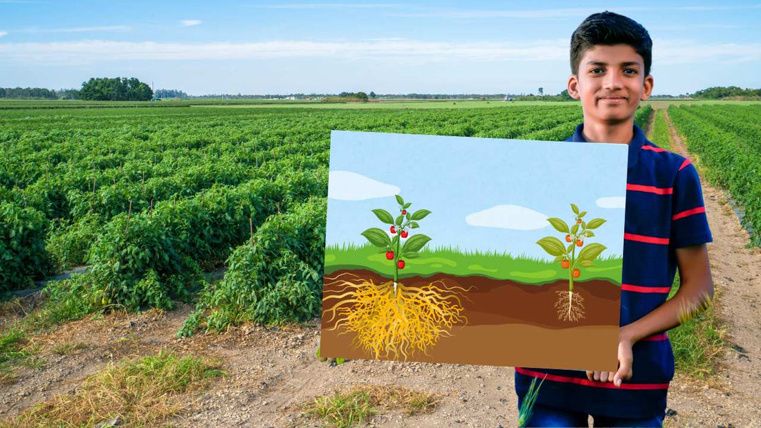 how mycorrhizae enhance root zone?