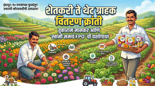 कृषिक्रांतिचा मंत्र - तुकारामांचे वितरण तंत्र. या मॉडेलवर आधारित उभे राहू शकणारे ५ नाविन्यपूर्ण उद्योग!