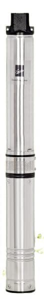 Resale by JES (Kirloskar Brand) Borewell Submersible Pump, KP4 JALRAAJ UVA"OIL FILLED SERIES VOLTAGE OF 220 VOLTS - SINGLE PHASE, 50 HZ FREQUENCY, AC SUPPLY (kp4 jalraj 60-1512 (1.5 hp))