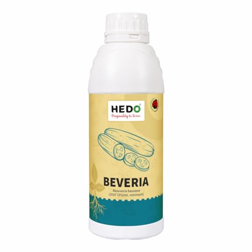 ऍफिड्स, थ्रिप्स आणि व्हाईटफ्लाइज नियंत्रित करण्यासाठी HEDO ब्युवेरिया बसियाना (1x10^8 CFU/g) बायो-ऑर्गेनिक (1L) द्रव
