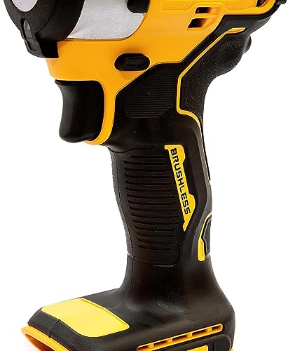 DEWALT DCF911N-B1 1/2'' 20V मॅक्स ली-आयन रिव्हर्सिबल कॉर्डलेस ब्रशलेस कॉम्पॅक्ट, 542 Nm टॉर्क (बेअर टूल)