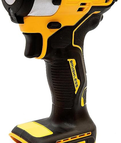 DEWALT DCF911N-B1 1/2'' 20V मॅक्स ली-आयन रिव्हर्सिबल कॉर्डलेस ब्रशलेस कॉम्पॅक्ट, 542 Nm टॉर्क (बेअर टूल)