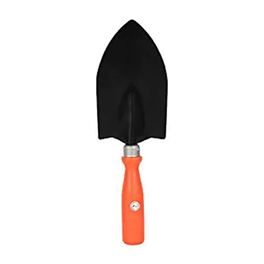 Kraft Seeds Garden Trowel - 1 PC (Red Handle, Metal Blade) | Gardening Tools for Home Garden - Shovel | Durable and Sturdy Rust-free Shovel for Garden | Gardening Accessories | Essential Handy Tools