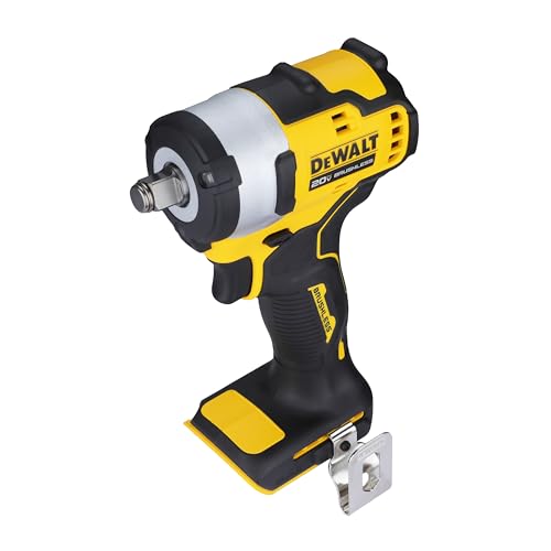 DEWALT DCF911N-B1 1/2'' 20V मॅक्स ली-आयन रिव्हर्सिबल कॉर्डलेस ब्रशलेस कॉम्पॅक्ट, 542 Nm टॉर्क (बेअर टूल)