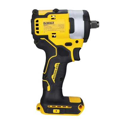 DEWALT DCF911N-B1 1/2'' 20V मॅक्स ली-आयन रिव्हर्सिबल कॉर्डलेस ब्रशलेस कॉम्पॅक्ट, 542 Nm टॉर्क (बेअर टूल)