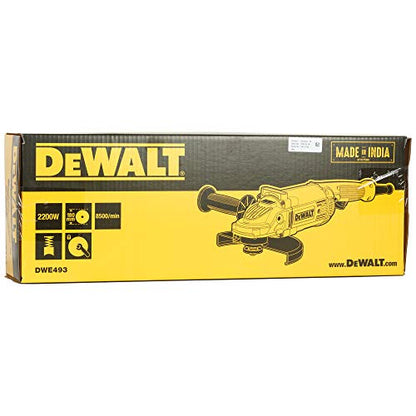 DEWALT DWE493 2200 वाट 180 मिमी हेवी ड्यूटी लार्ज एंगल ग्राइंडर