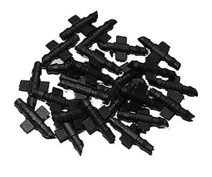 Pinolex® Drip Irrigation Accessories 4mm Connectors - Pack of 100 Pieces