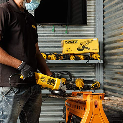 DEWALT DW831 1400 Watt 125mm हेवी ड्यूटी मध्यम कोन ग्राइंडर (5in)