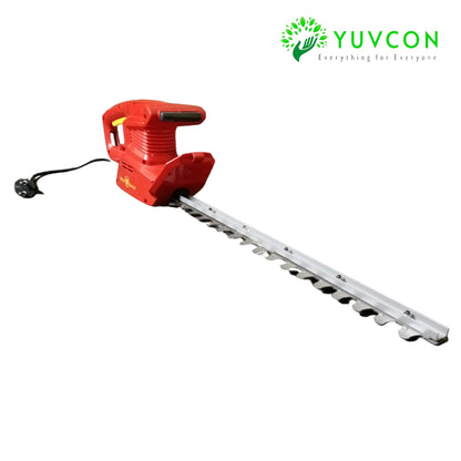Yuvcon Electric Hedge Trimmer, 420 Watts Engine, 45cm Blade Length, 2 Hand Grip for Better Handling, Tree/Shrubs Shaping Machine