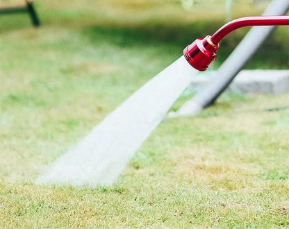 Garden Art Watering Wand 30-Inch (Red) Length with 8-Inch Foam Grip in length Premium anti-corrosion 1000 Mesh Aluminium alloy light weighted durable with a one touch thumb on/off switch GASE3001