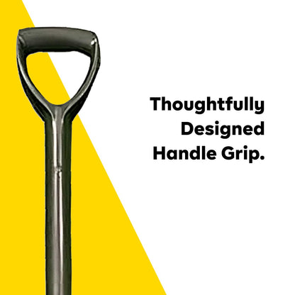 Yuvcon Shovel for Digging, Made of Metal for Heavy-Duty use, Lightweight, Easy to Carry Shovel for Gardening & Agriculture Digging Tool (Rectangle)