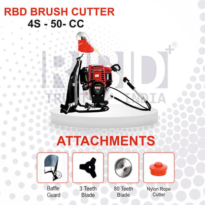 RBD 50cc Backpack Brush Cutter: Your Farmhand in a Backpack.