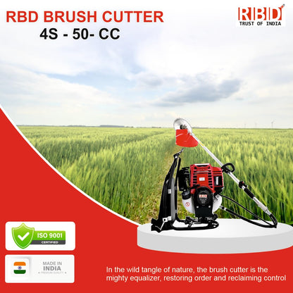 RBD 50cc Backpack Brush Cutter: Your Farmhand in a Backpack.