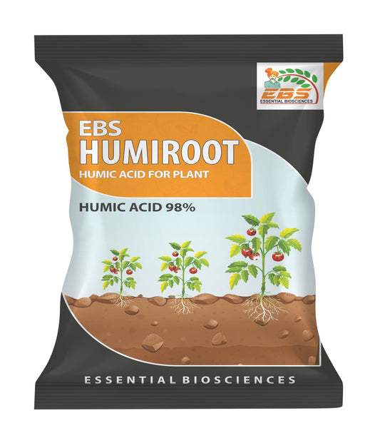 EBS Humiroot Humic Acid | 500 Gram | for Boost your Plant Growth in Home & Kitchen Garden and All Crops