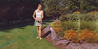 Garden Art Watering Wand 30-Inch (Red) Length with 8-Inch Foam Grip in length Premium anti-corrosion 1000 Mesh Aluminium alloy light weighted durable with a one touch thumb on/off switch GASE3001