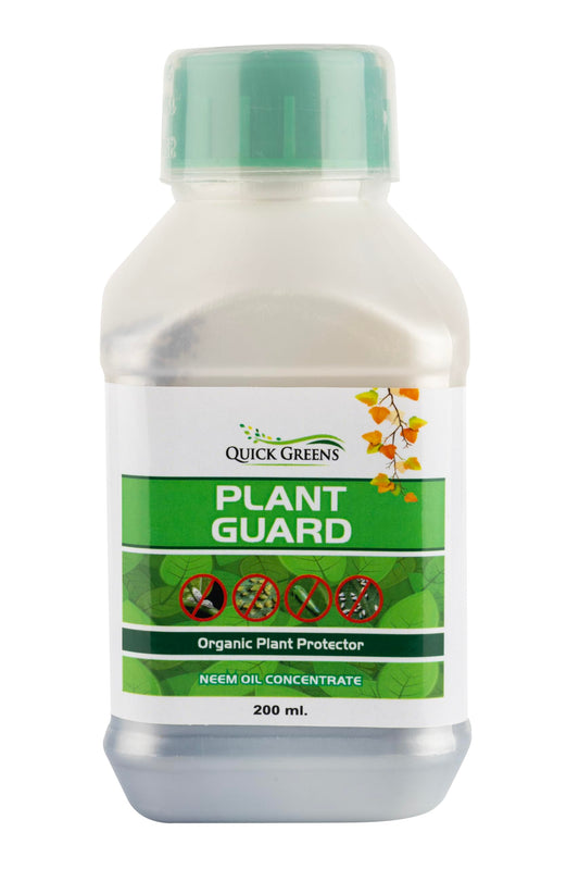 Quick Greens Plant Gurad Concentrate Organic Cold Pressed Natural Neem Oil for Indoor and Outdoor Plants- 250 ml (250)